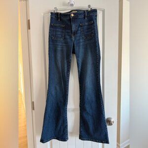 Kut from the Kloth Dark Blue Denim Jeans